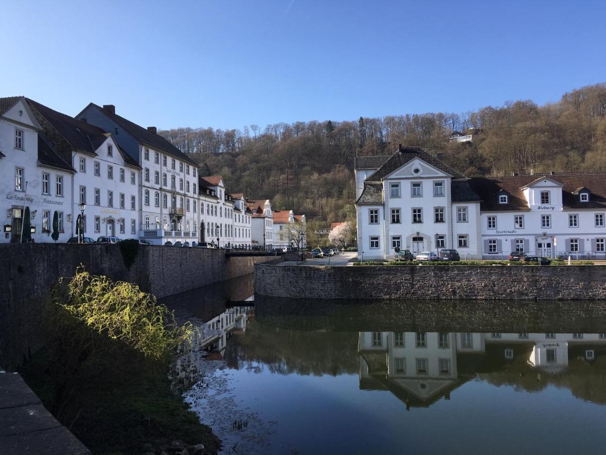 Appartement Am Hafenplatz Bad Karlshafen Dış mekan fotoğraf